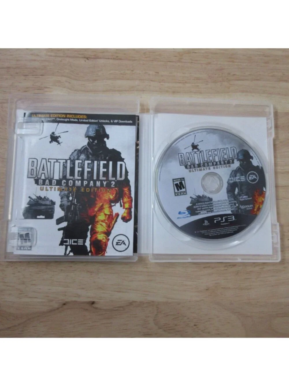 Battlefield: Bad Company 2 - Ultimate Edition (Sony PlayStation 3, ) with Manual